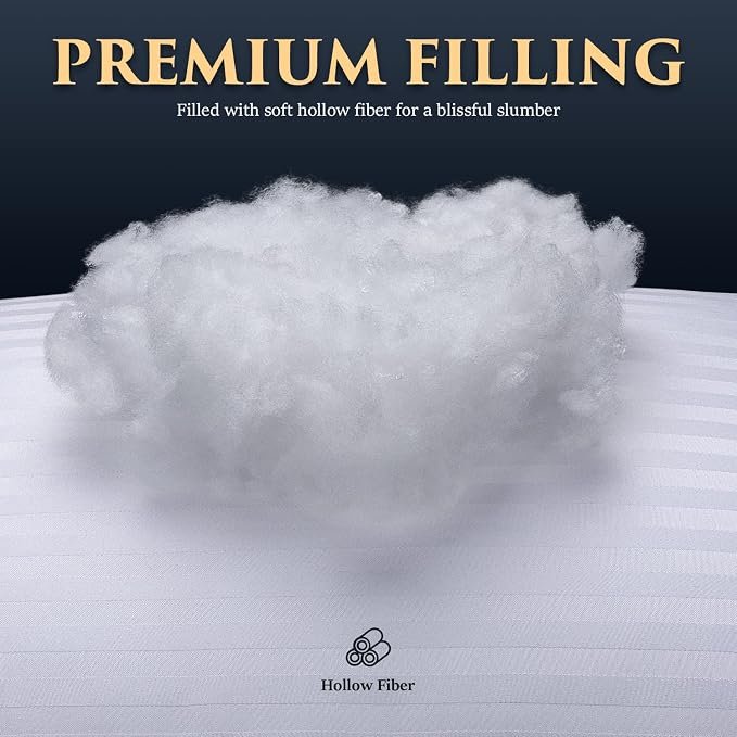 premium filling for microfiber filled pillow