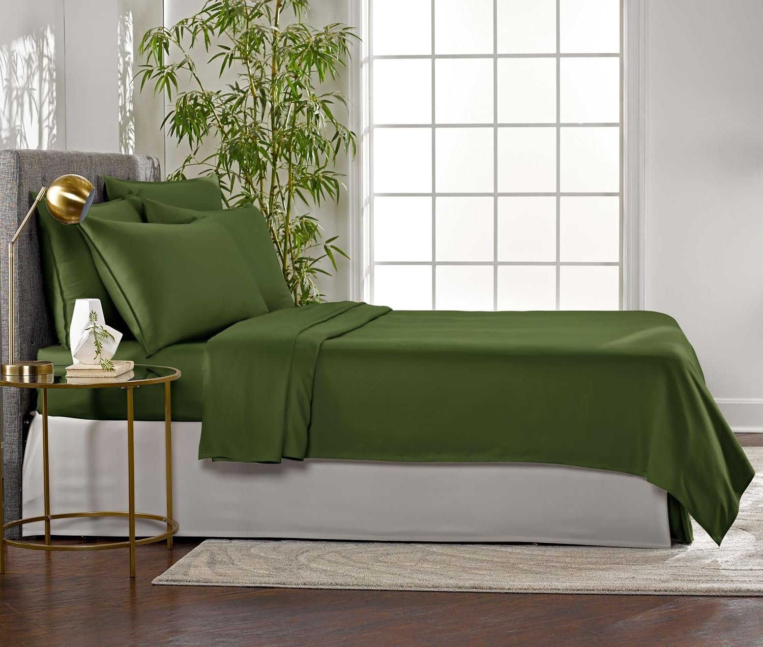 Pure Bamboo 4-Piece Sheet Set