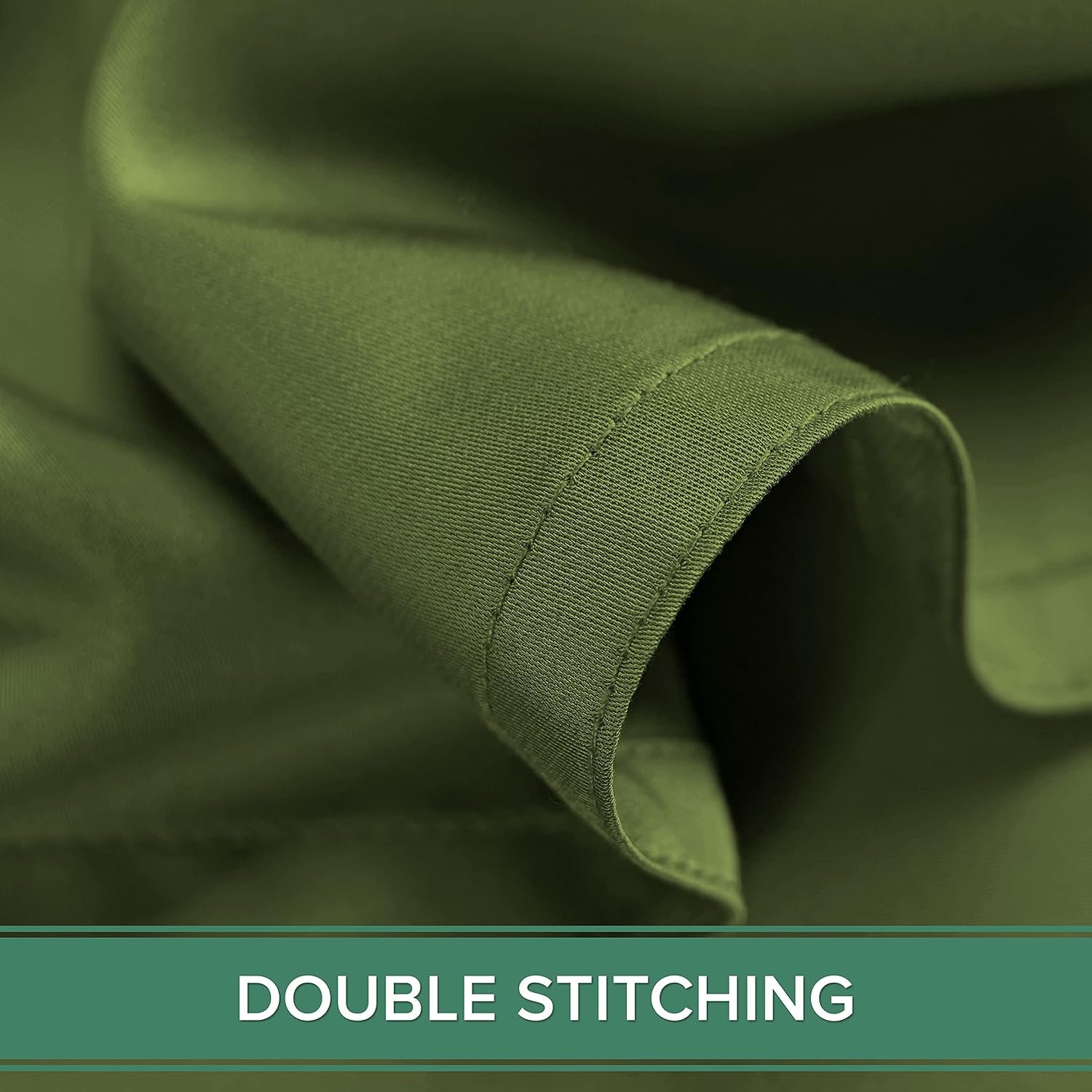 double stitched bamboo sheet set