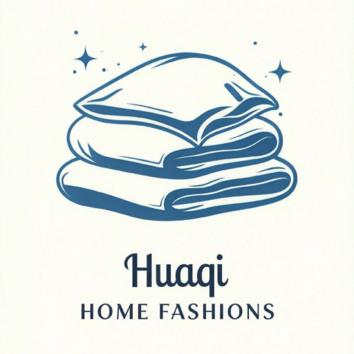 bedding factory logo with quilt and pillow