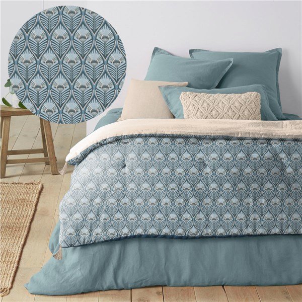 Decorative Printed Bed Cover