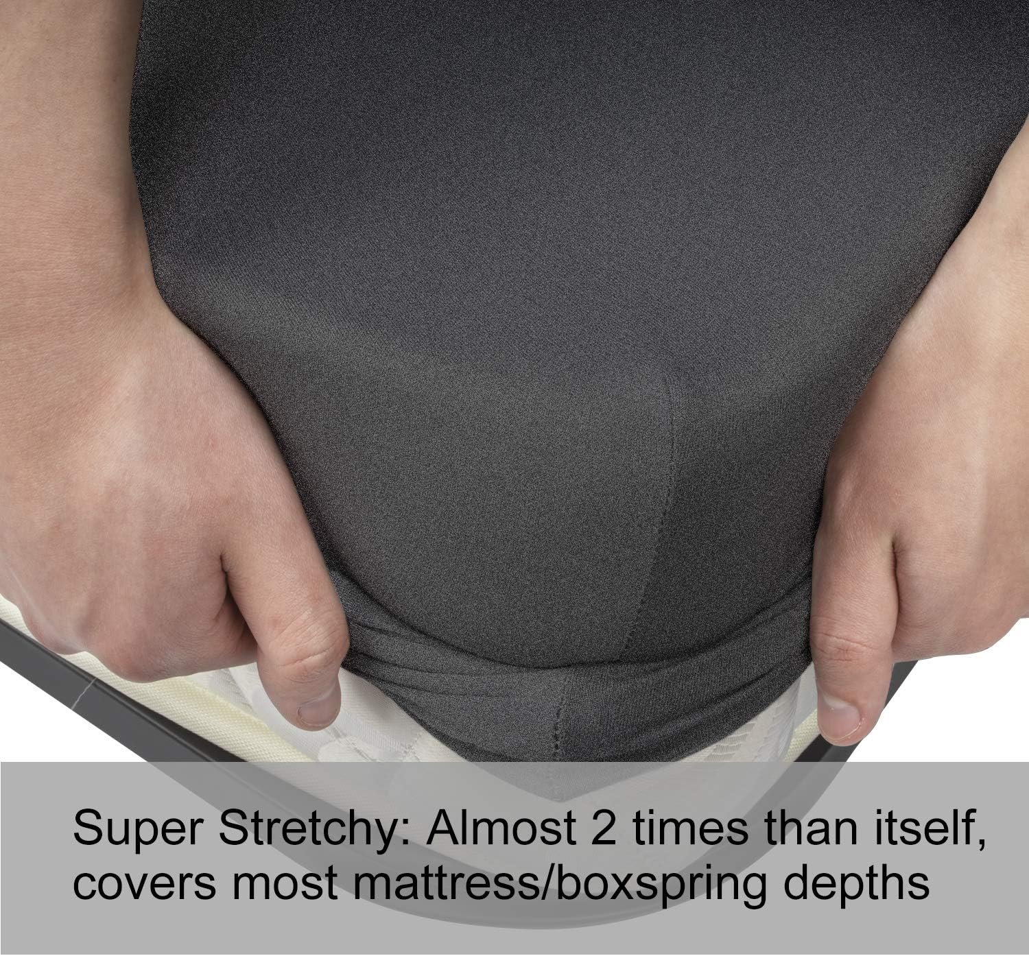 deep pocket Stretch Knit Mattress Protector