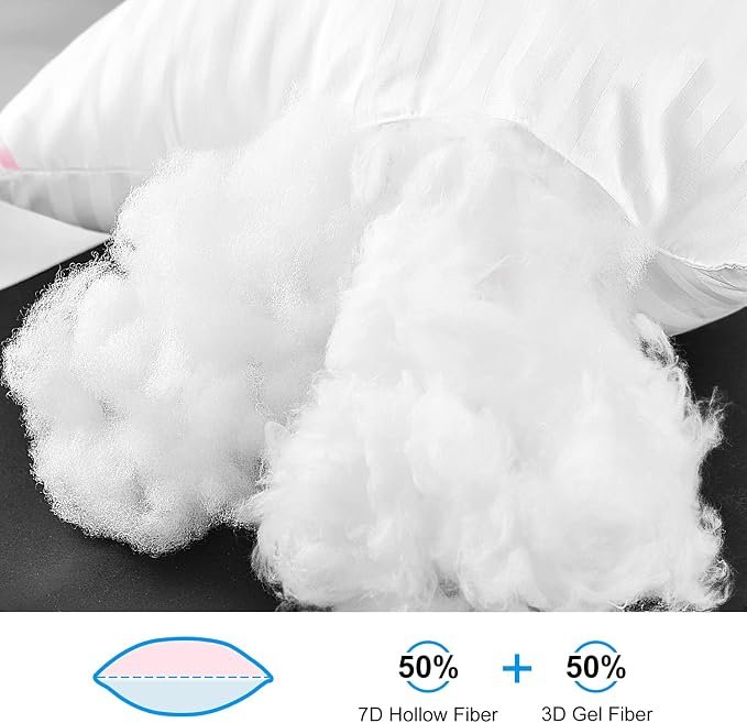 micro gel for Down Alternative Gusset Bed Pillow