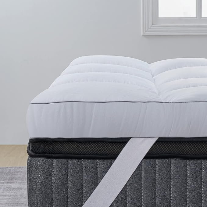 baffle box mattress topper