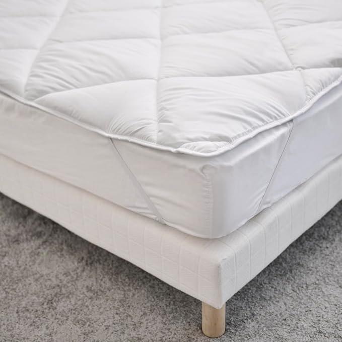 elastic band on Quilted Mattress Pad