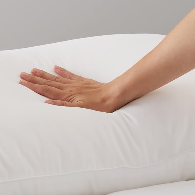 soft microfiber filled pillow