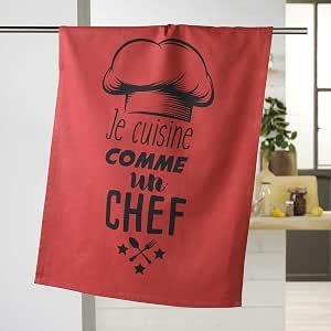 Pigment Printed Cotton Tea Towel Set