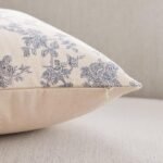 invisible zippered Cotton Canvas Printed Cushion