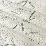 60% polyester, 40% bamboo fabric for Jacquard Bamboo Viscose Mattress Protector