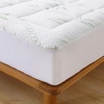 deep pocket skirt Quilted Bamboo Viscose Mattress Pad