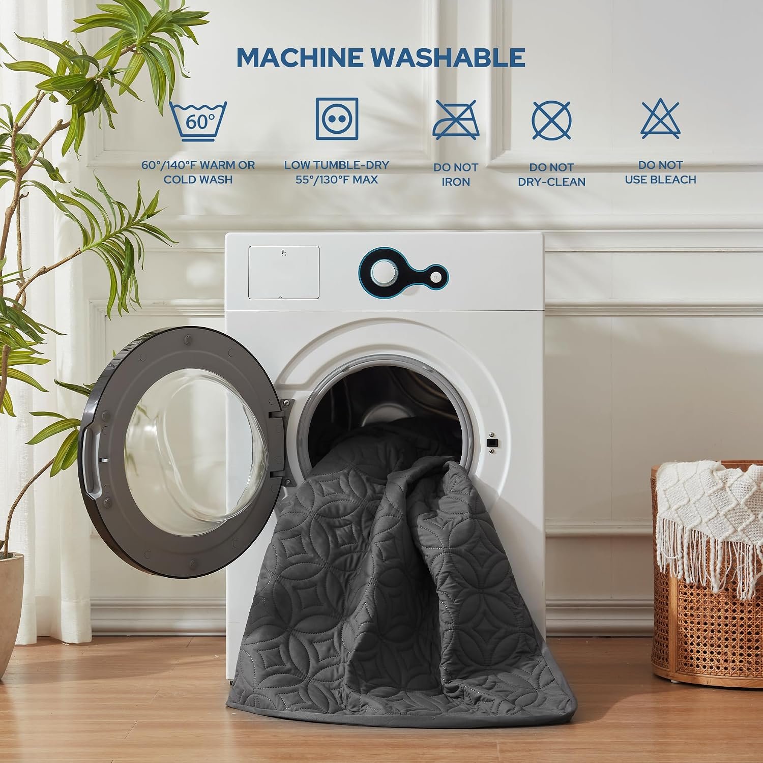 machine washable Deep Pocket Mattress Protector