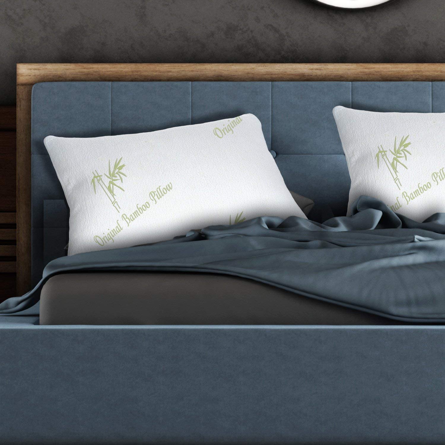 bamboo memory foam pillow