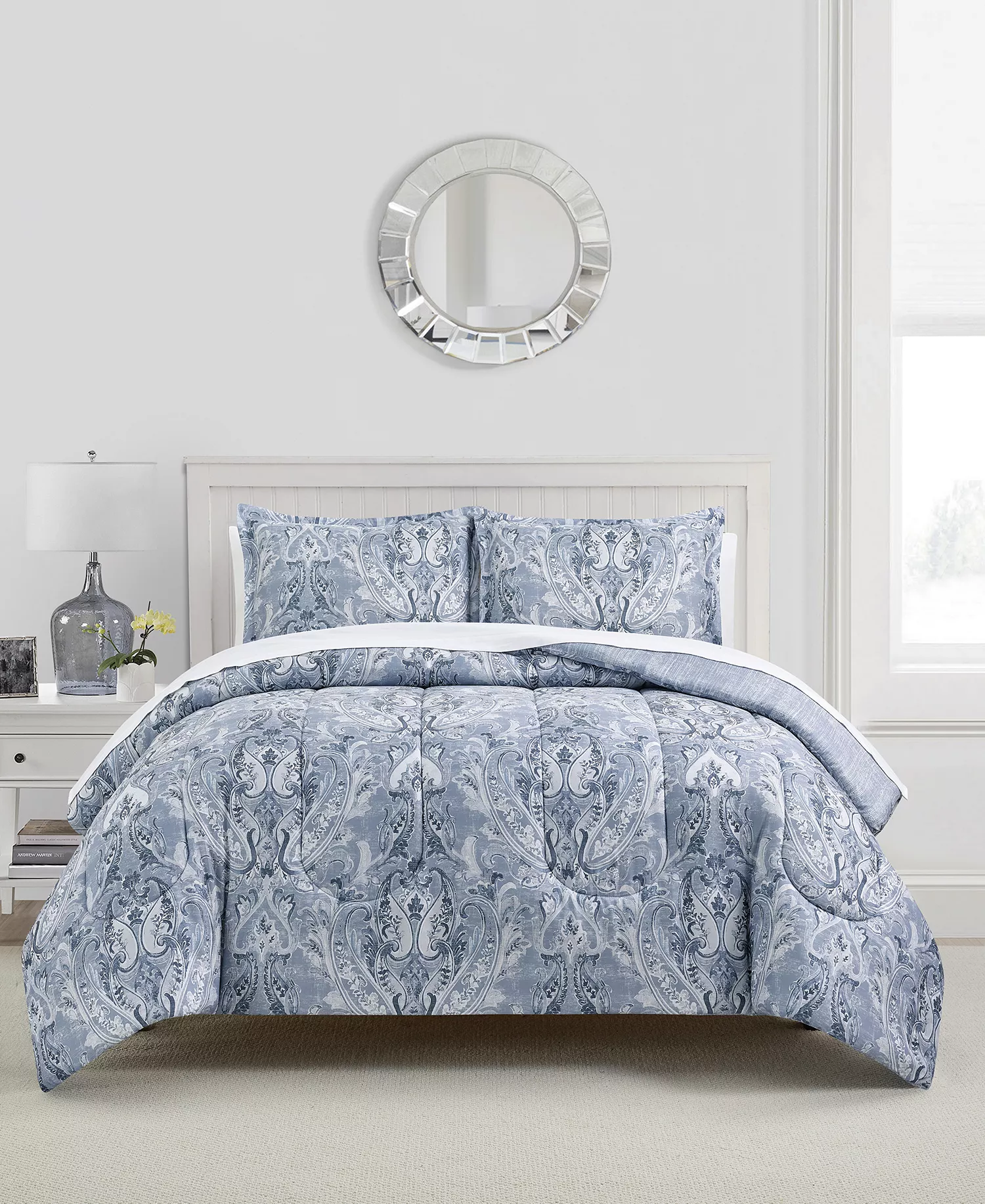 Microfiber Reversible Printed Quilt