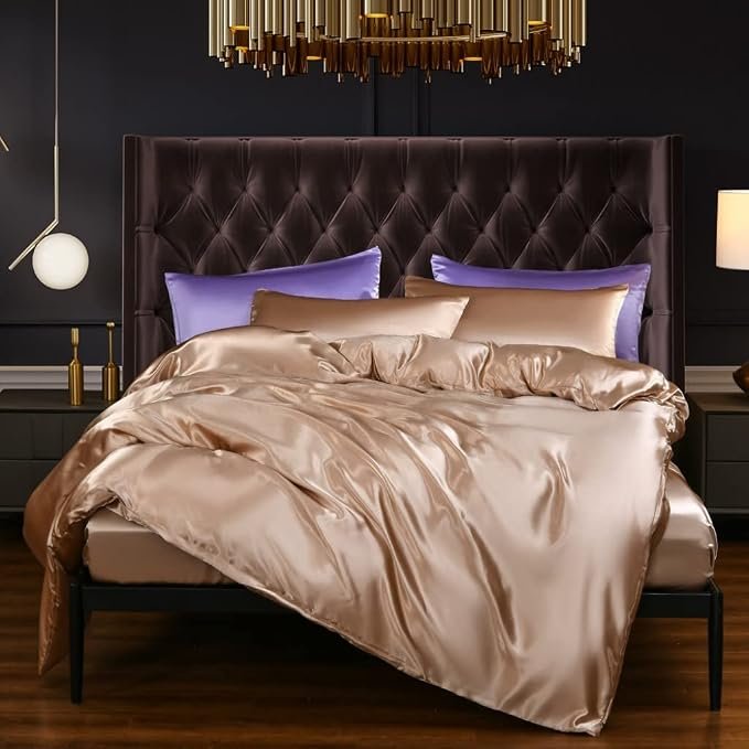 mulberry silk duvet cover set