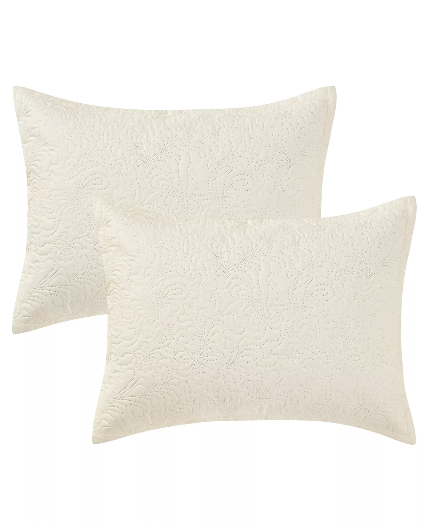 lightweight microfiber 3-piece bedspread includes 2 pillowcases