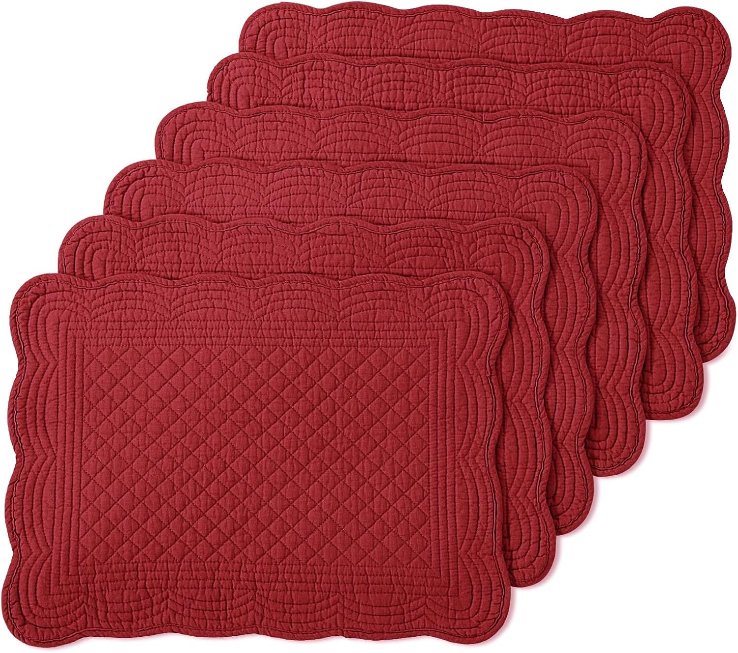 polyester placemats set