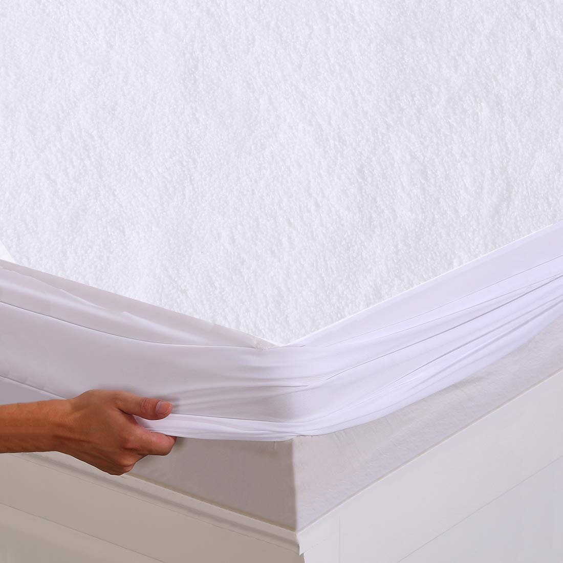 jersey skirt for 100% Waterproof Terry Mattress Protector