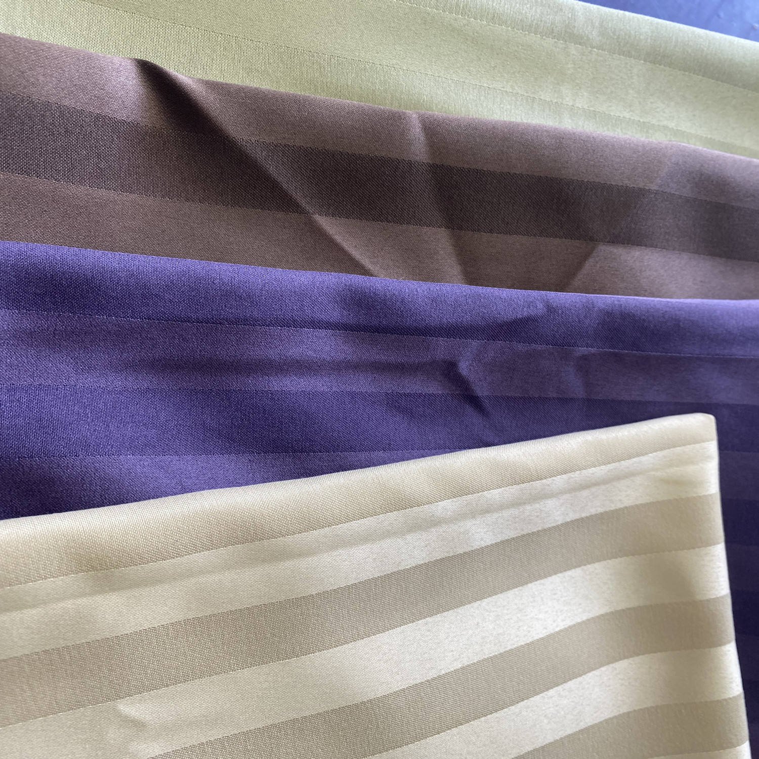 stripe dobby polyester fabric
