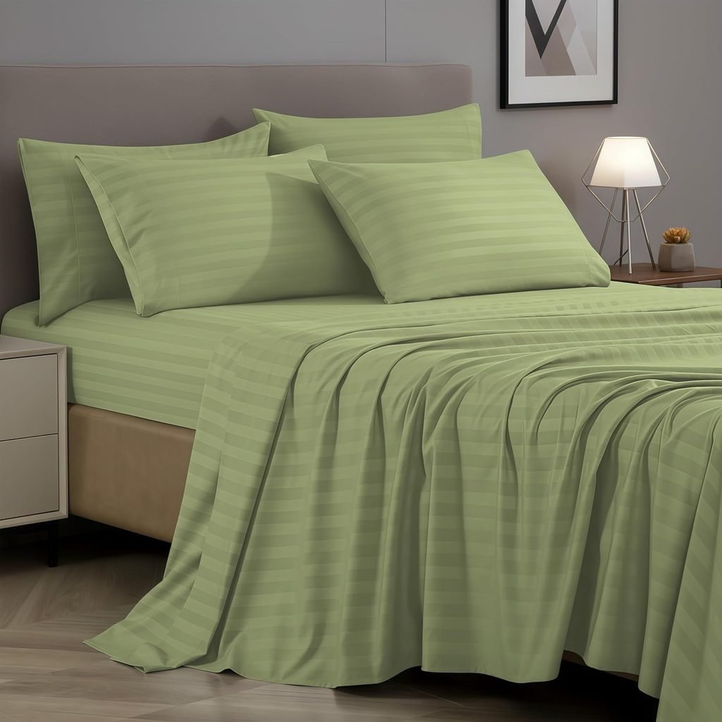 embossed microfiber sheet set 