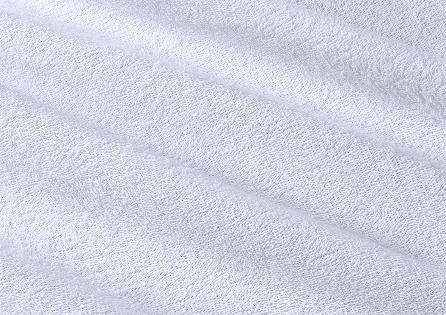 80% polyester, 20% cotton terry cloth for 100% Waterproof Mattress Protector