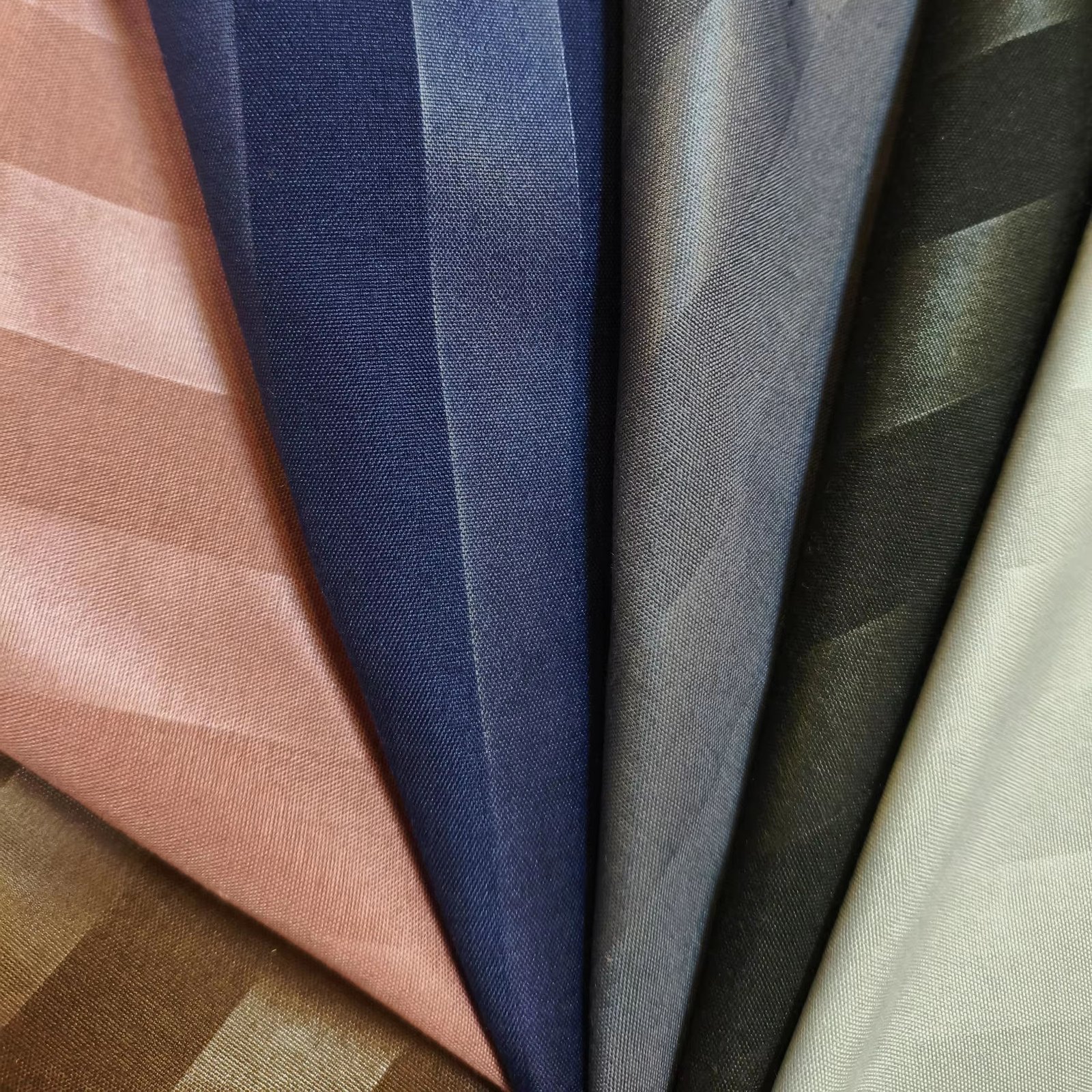 different colors of microfiber embossed fabric