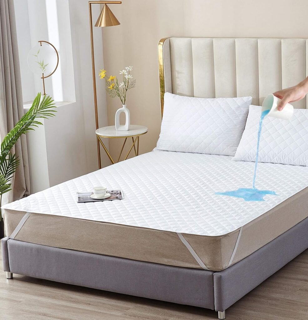 waterproof quilted mattress pad