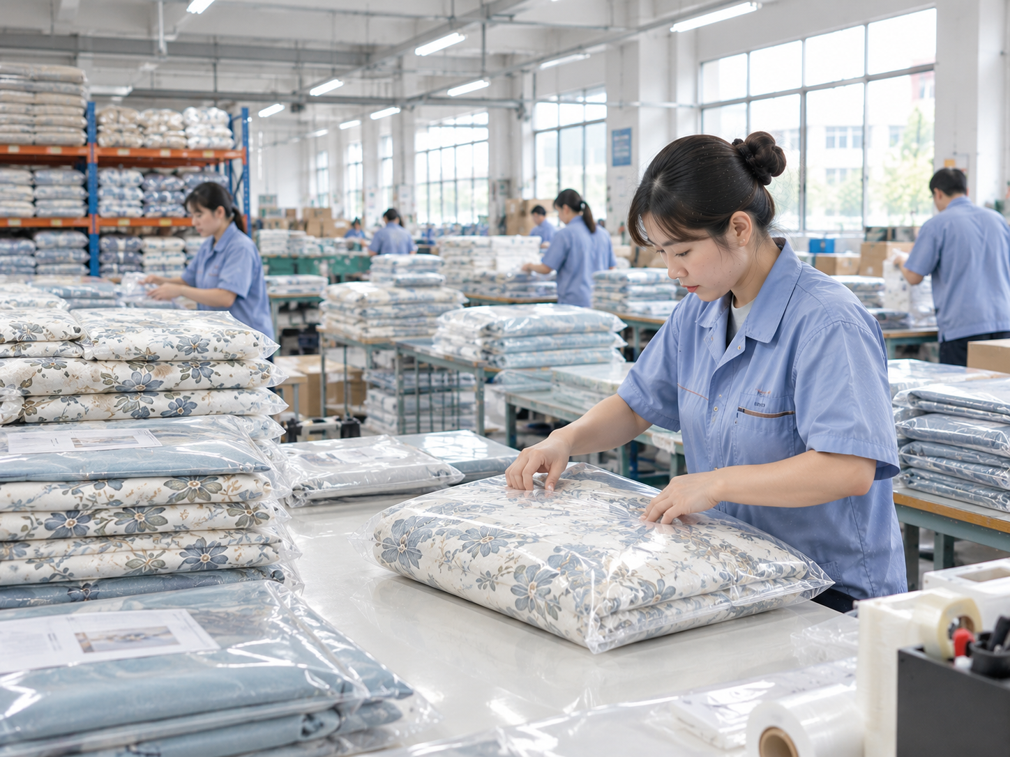 Home textile quality inspection