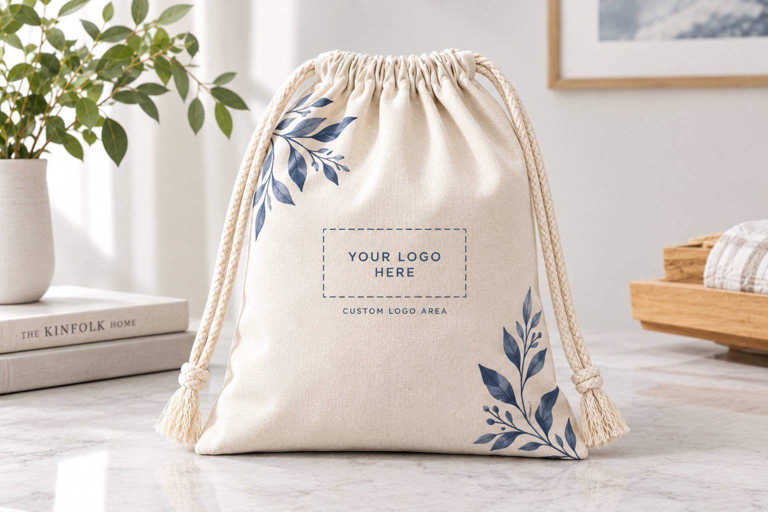 Promotional Drawstring Bagv