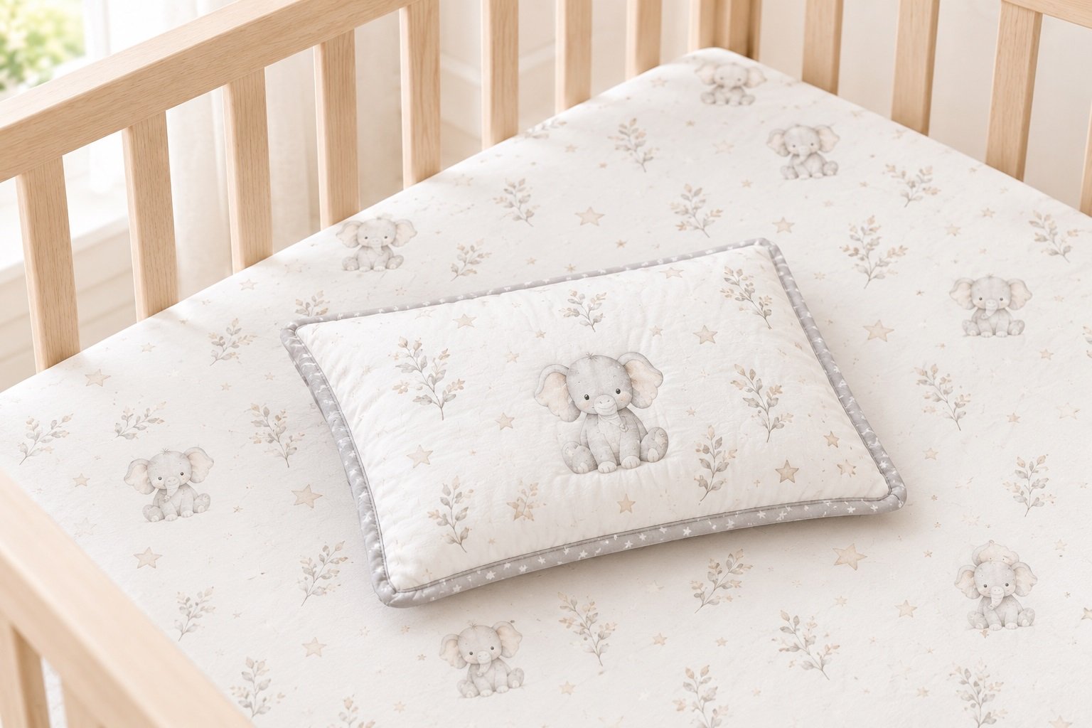 crib baby pillow