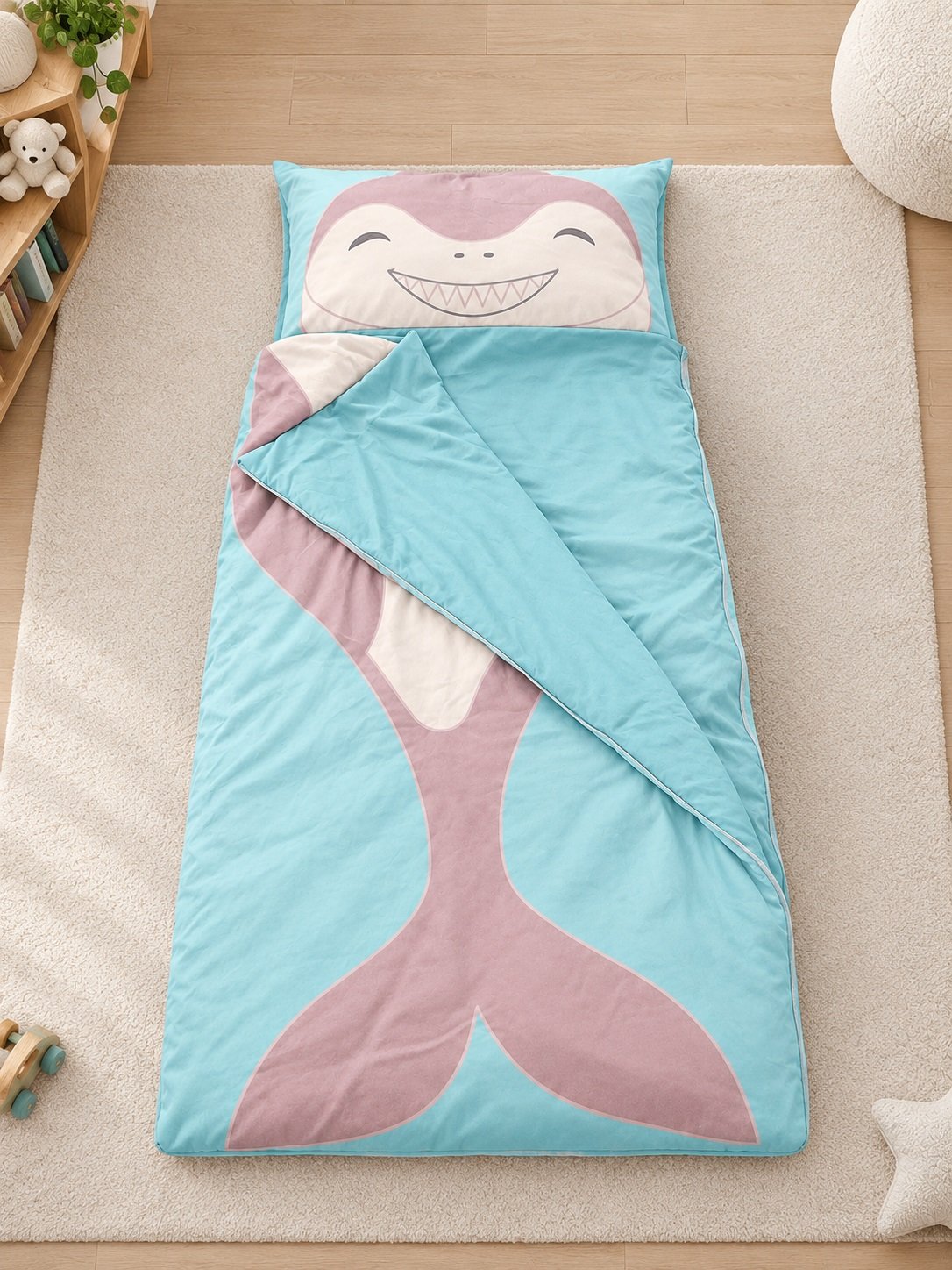 printed sleeping bag