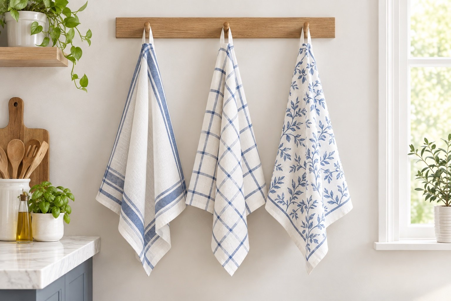 printed cotton tea towel from promotional textile manufacturer