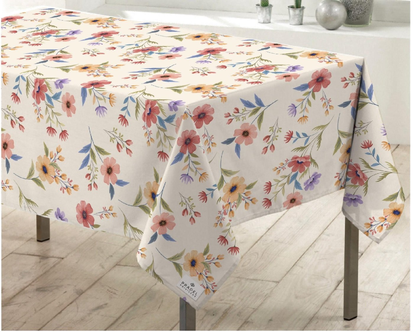 Waterproof Microfiber Printed Tablecloth